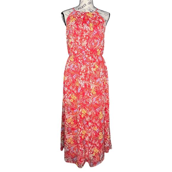 The General Good (S) Soraya Floral Halter Neck Midi Dress Lined – Stitch Fix - Picture 1 of 13